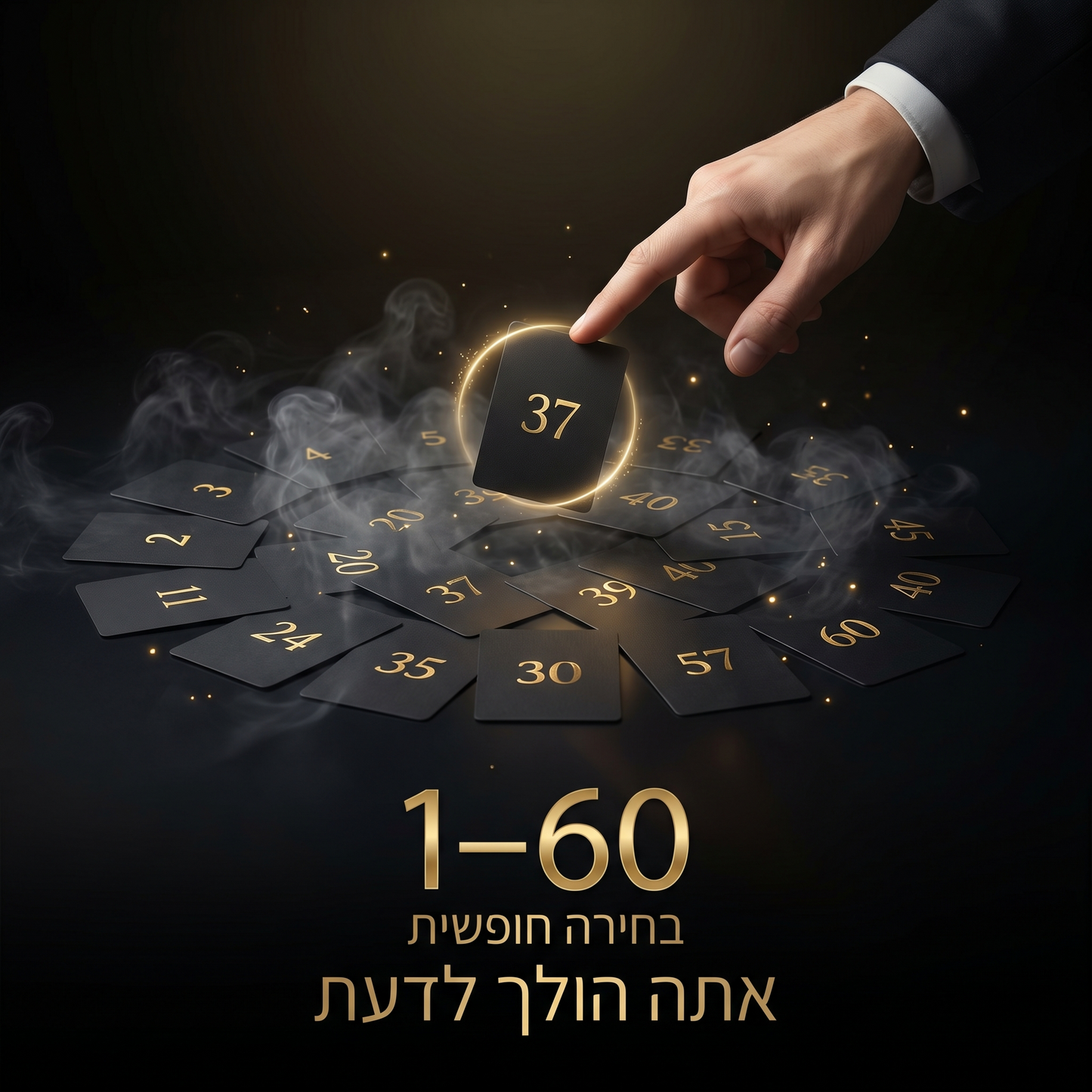 1–60 – קסם ללא גימיק מיוחד – הורדה מיידית של השיטה + קובץ הדפסה ביתית